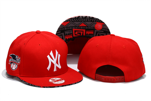 MLB New York Yankees NE Snapback Hat #130